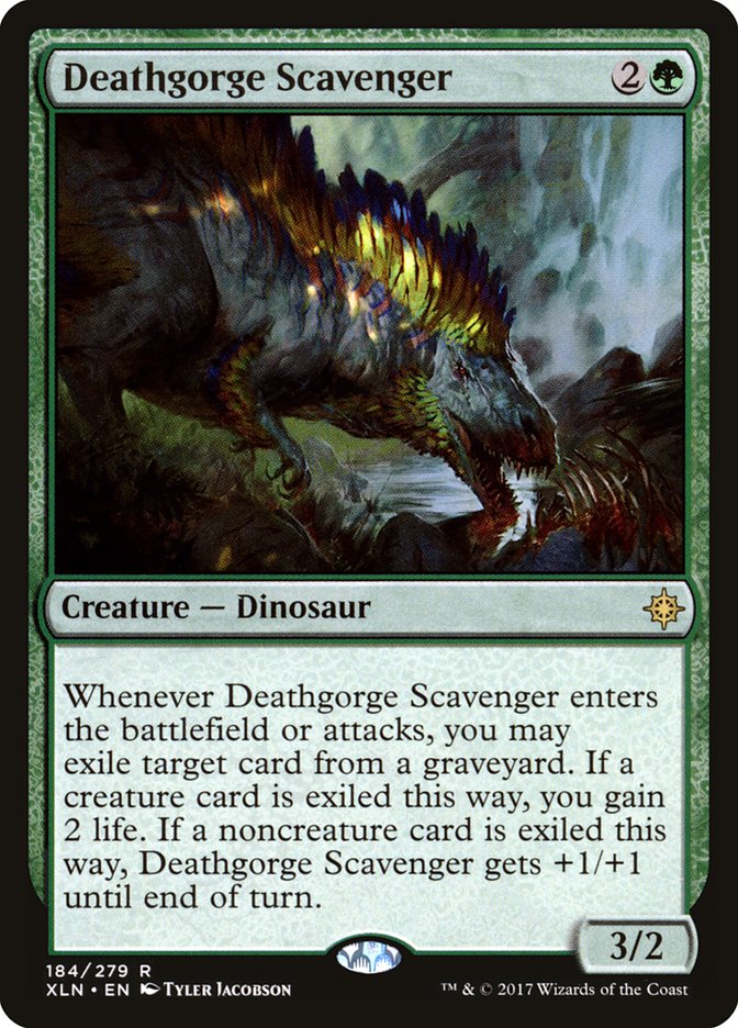 MTG Card Title: Deathgorge Scavenger XLN/184