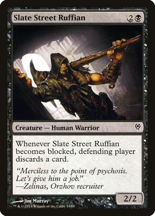 MTG Card Title: Slate Street Ruffian DDM/53