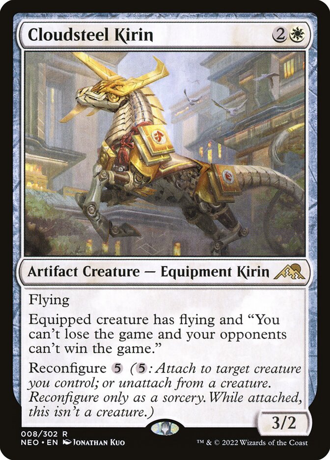 MTG Card Title: Cloudsteel Kirin NEO/8