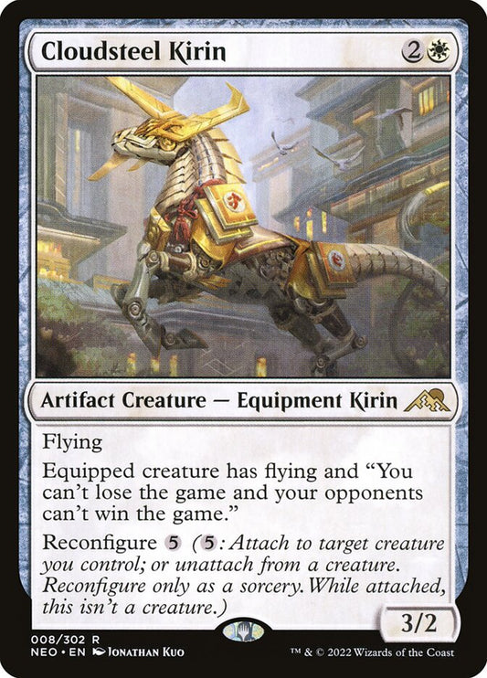 MTG Card Title: Cloudsteel Kirin NEO/8