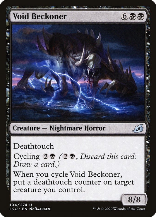 MTG Card Title: Void Beckoner IKO/104