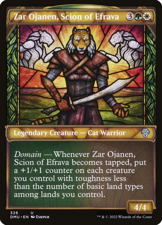 MTG Card Title: Zar Ojanen, Scion of Efrava DMU/326