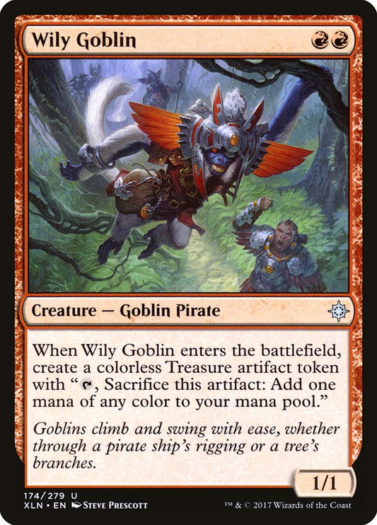 MTG Card Title: Wily Goblin XLN/174