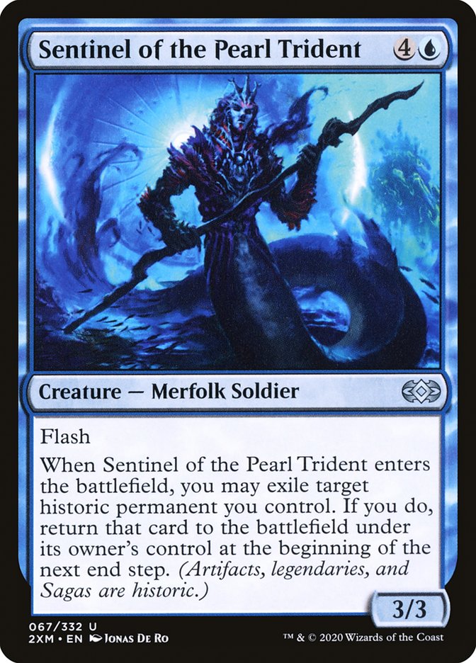 MTG Card Title: Sentinel of the Pearl Trident 2XM/67