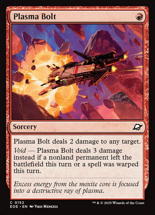 MTG Card Title: Plasma Bolt EOE/152