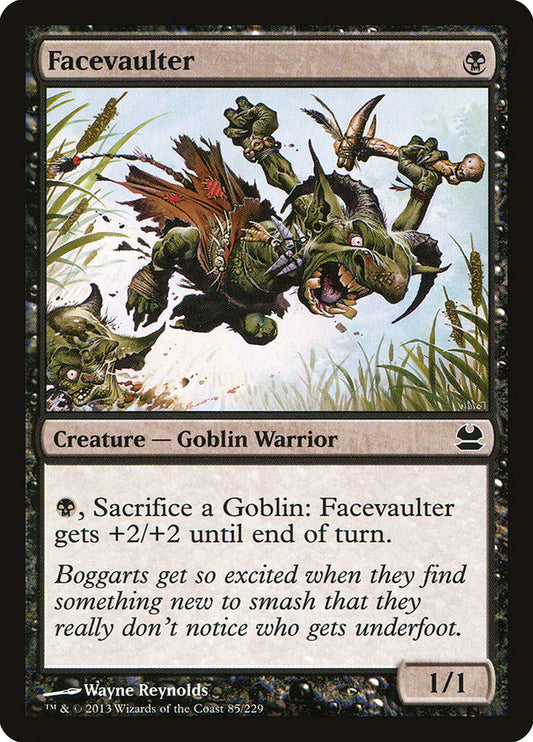 MTG Card Title: Facevaulter MMA/85
