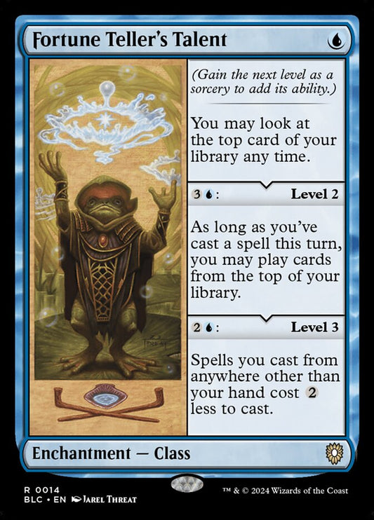 MTG Card Title: Fortune Teller's Talent BLC/14