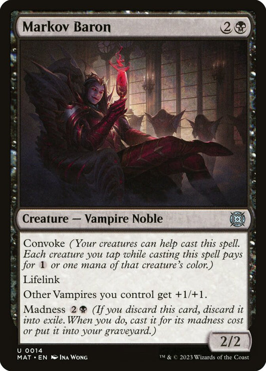 MTG Card Title: Markov Baron MAT/14