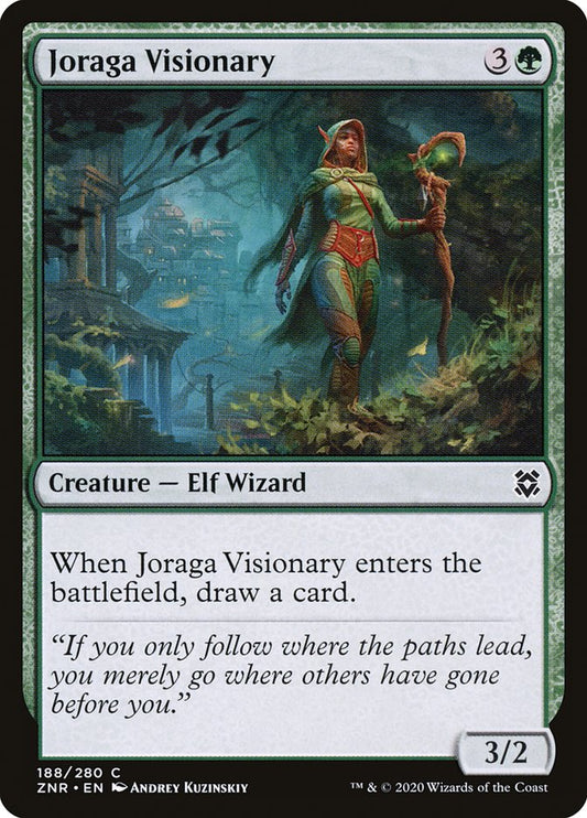 MTG Card Title: Joraga Visionary ZNR/188
