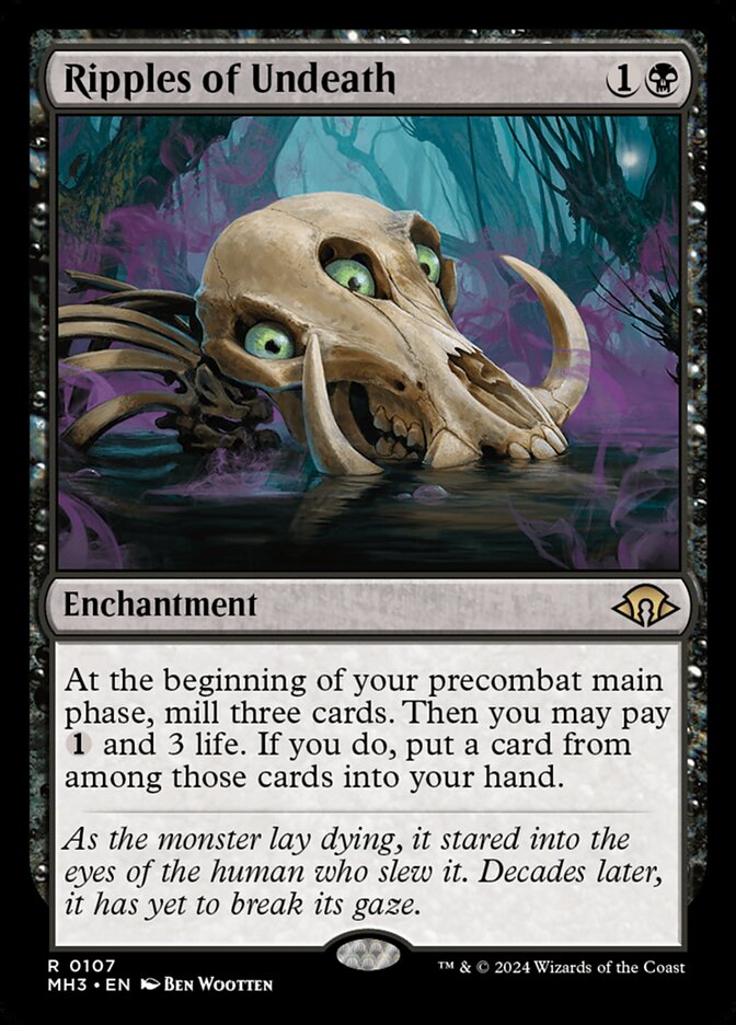 MTG Card Title: Ripples of Undeath MH3/107