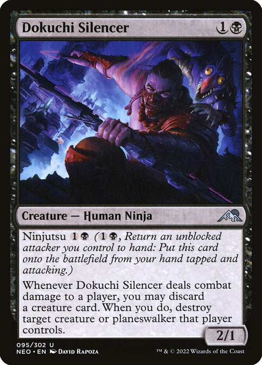 MTG Card Title: Dokuchi Silencer NEO/95