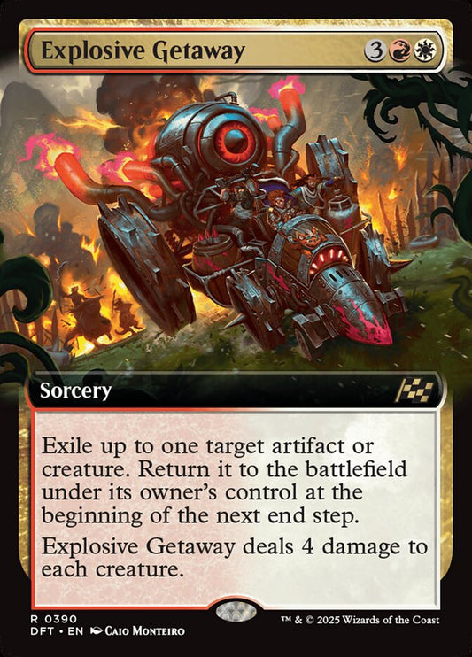 MTG Card Title: Explosive Getaway DFT/390