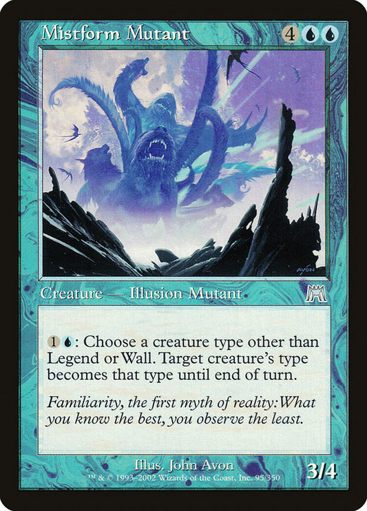 MTG Card Title: Mistform Mutant ONS/95