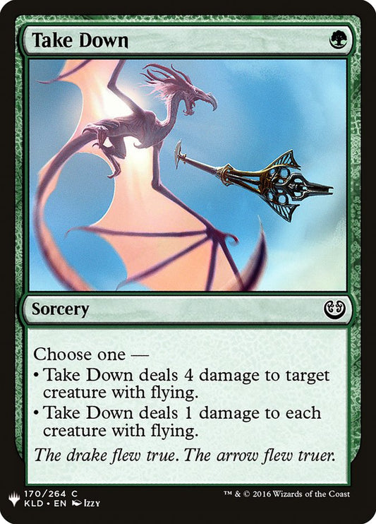 MTG Card Title: Take Down PLST/KLD-170