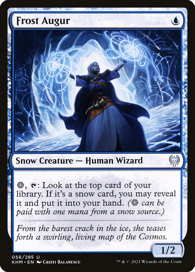 MTG Card Title: Frost Augur KHM/56