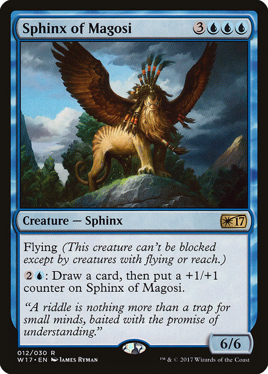 MTG Card Title: Sphinx of Magosi W17/12