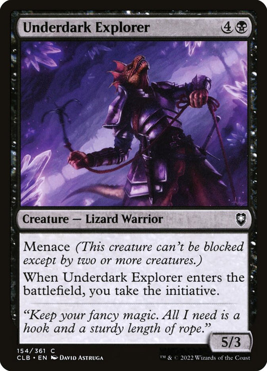 MTG Card Title: Underdark Explorer CLB/154