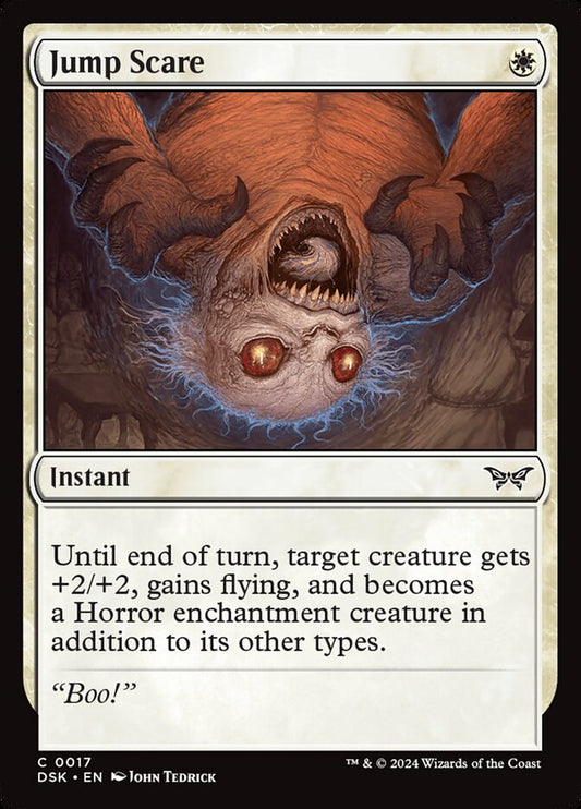 MTG Card Title: Jump Scare DSK/17