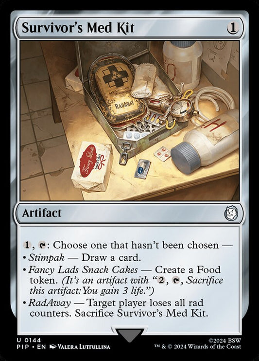 MTG Card Title: Survivor's Med Kit PIP/144