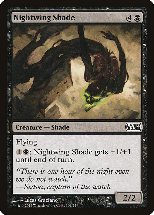 MTG Card Title: Nightwing Shade M14/109