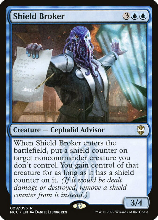 MTG Card Title: Shield Broker NCC/29