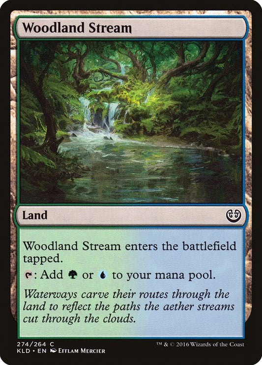 MTG Card Title: Woodland Stream KLD/274