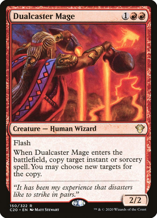 MTG Card Title: Dualcaster Mage C20/150
