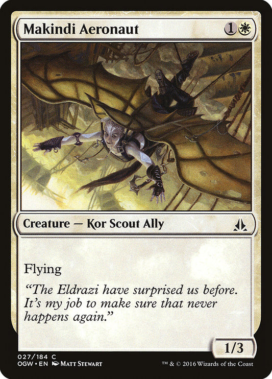 MTG Card Title: Makindi Aeronaut OGW/27