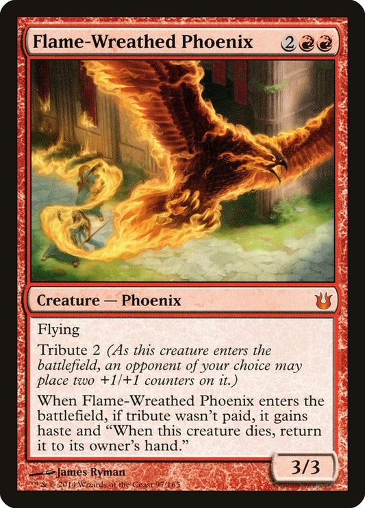 MTG Card Title: Flame-Wreathed Phoenix BNG/97