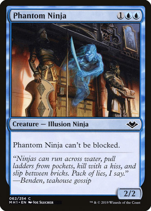 MTG Card Title: Phantom Ninja MH1/62
