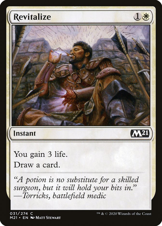 MTG Card Title: Revitalize M21/31
