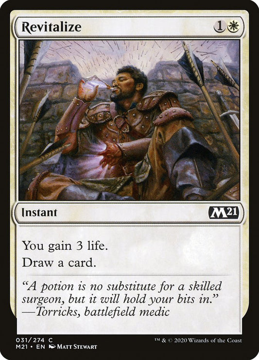 MTG Card Title: Revitalize M21/31