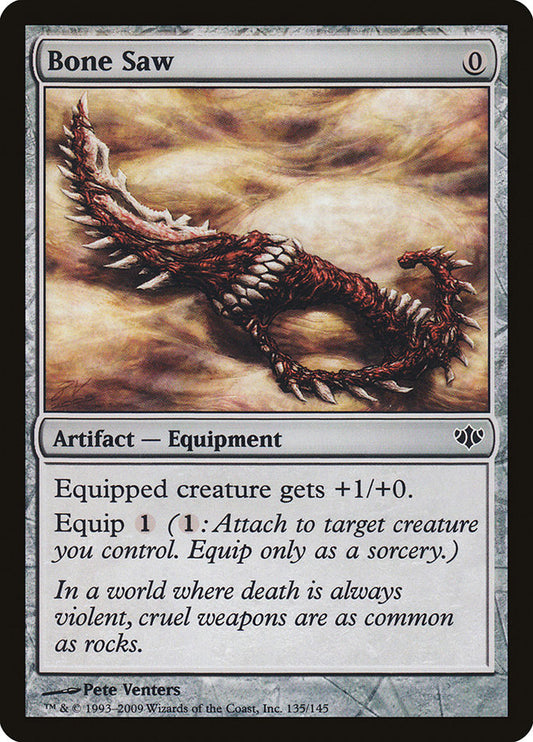 MTG Card Title: Bone Saw CON/135