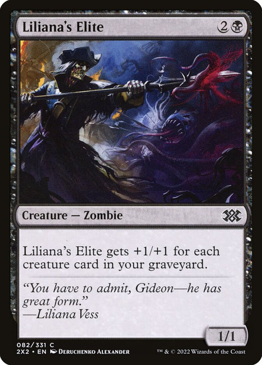 MTG Card Title: Liliana's Elite 2X2/82