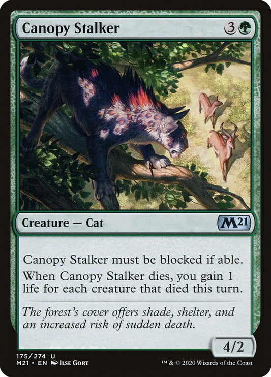 MTG Card Title: Canopy Stalker M21/175