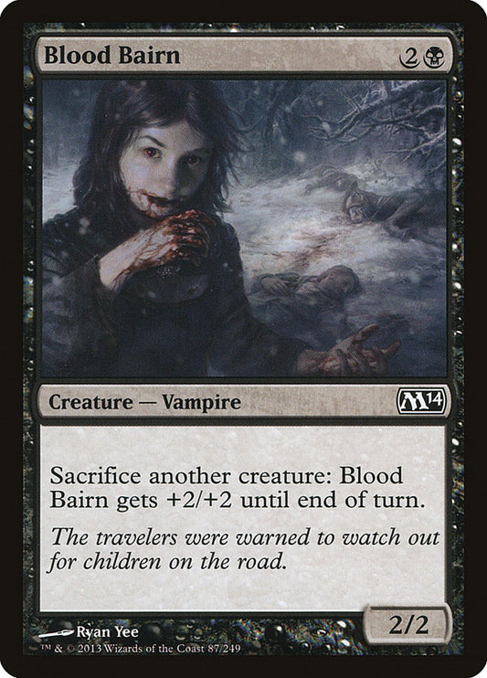 MTG Card Title: Blood Bairn M14/87
