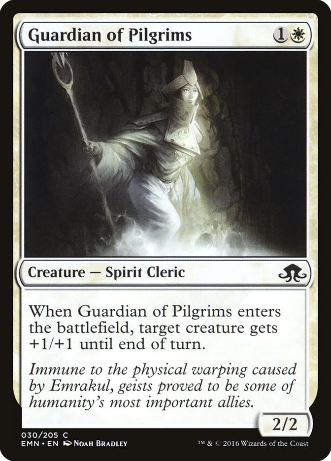 MTG Card Title: Guardian of Pilgrims EMN/30