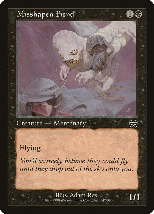 MTG Card Title: Misshapen Fiend MMQ/147