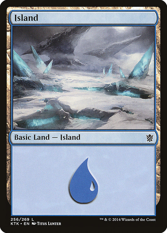 MTG Card Title: Island KTK/256