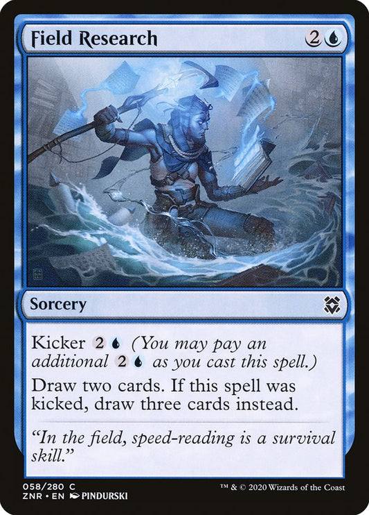 MTG Card Title: Field Research ZNR/58