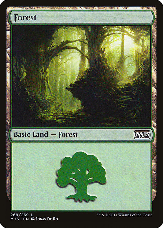MTG Card Title: Forest M15/269