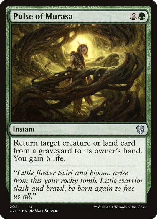 MTG Card Title: Pulse of Murasa C21/202