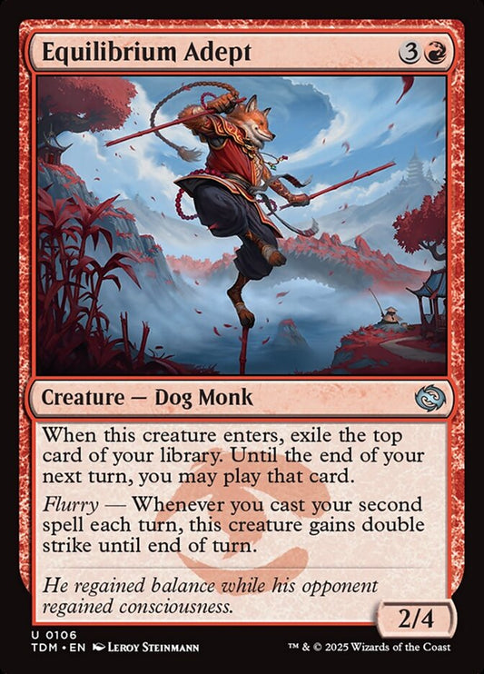MTG Card Title: Equilibrium Adept TDM/106
