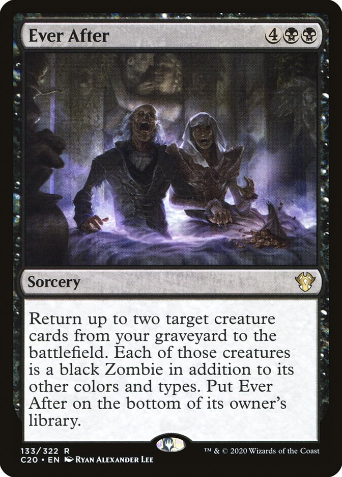 MTG Card Title: Ever After C20/133