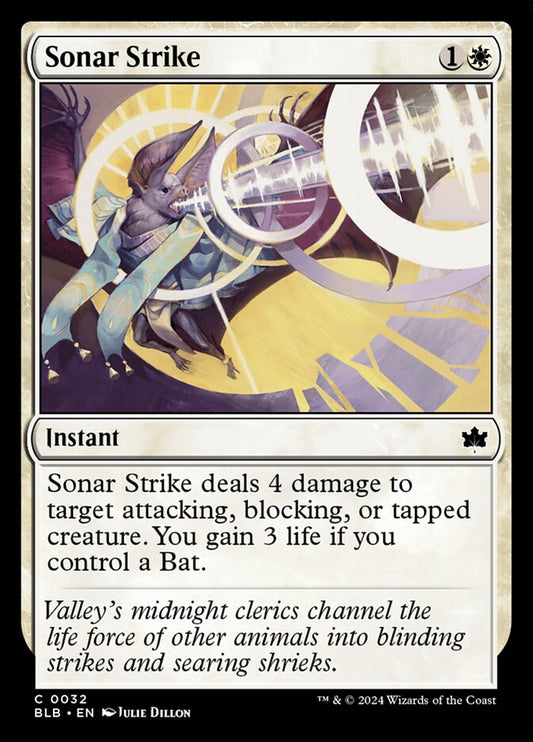 MTG Card Title: Sonar Strike BLB/32