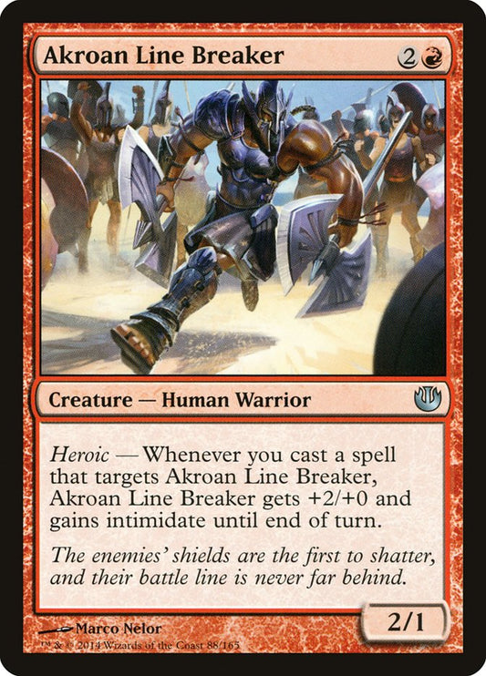 MTG Card Title: Akroan Line Breaker JOU/88