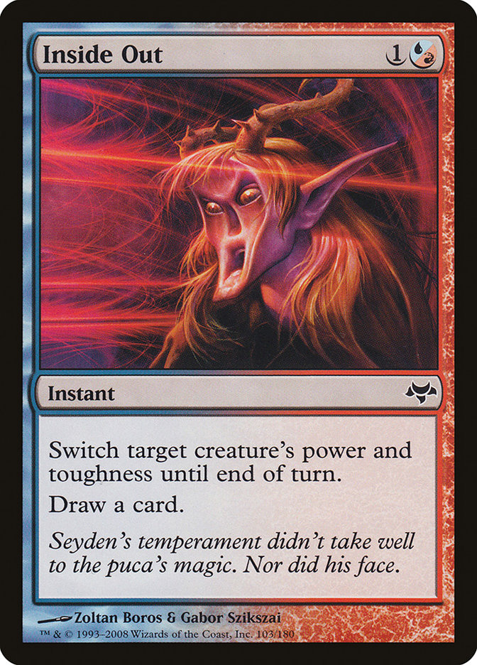 MTG Card Title: Inside Out EVE/103