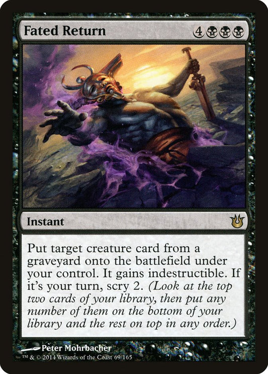 MTG Card Title: Fated Return BNG/69