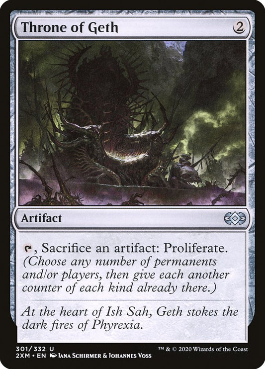 MTG Card Title: Throne of Geth 2XM/301