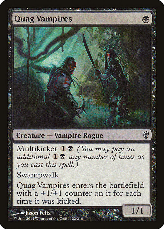 MTG Card Title: Quag Vampires CNS/122